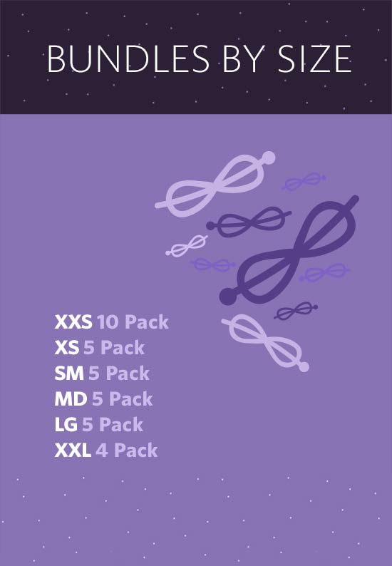 Flexi hair clip bundle pack information.